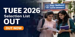 Tezpur University TUEE 2026 Selection List Out Confirm Seat by July 15